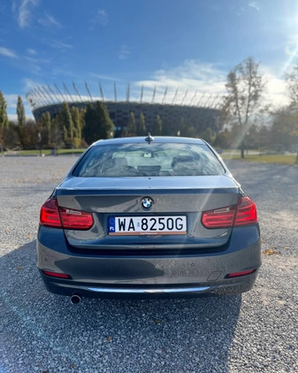 BMW Seria 3 cena 56000 przebieg: 203000, rok produkcji 2014 z Warszawa małe 79